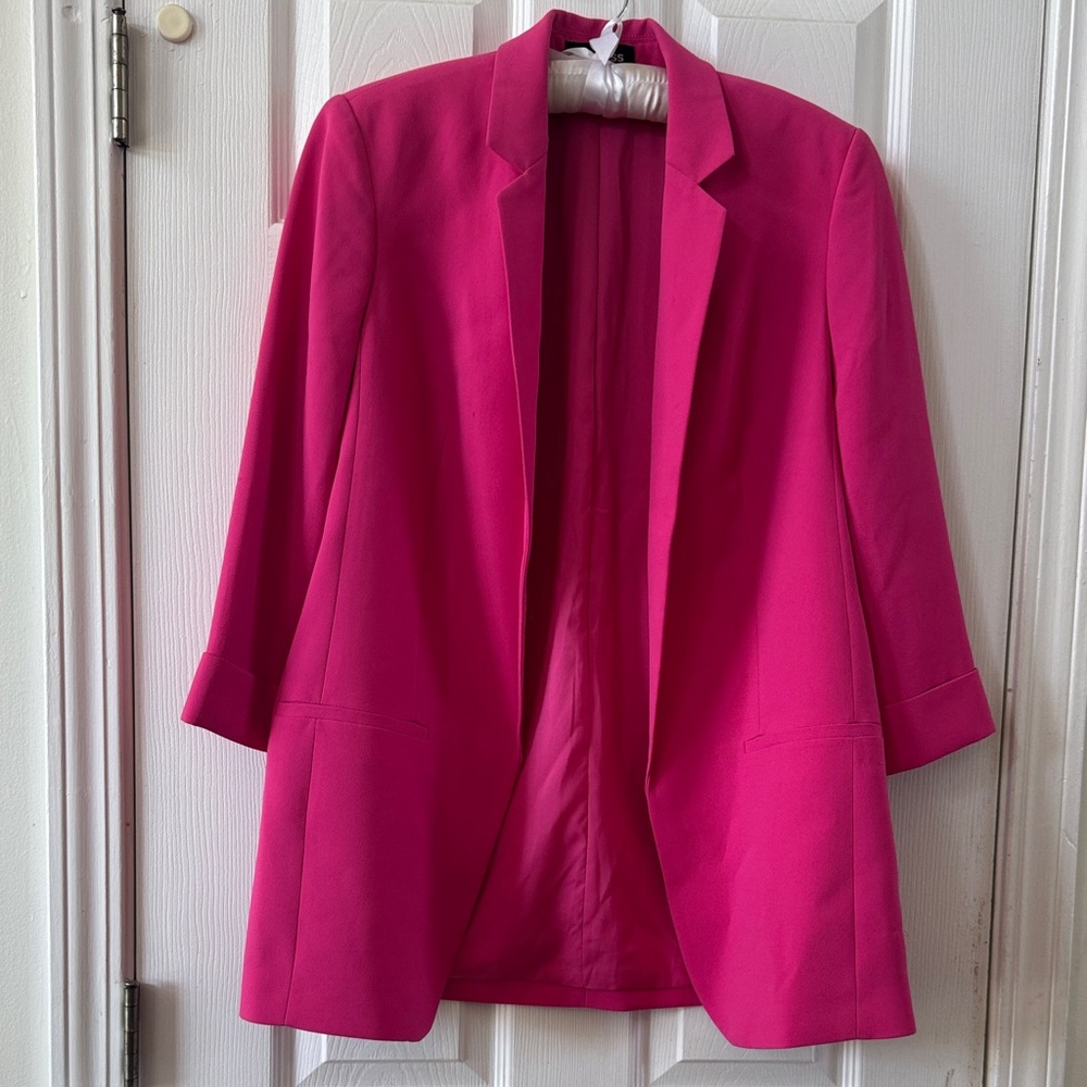 Express Vibrant Pink Women's Blazer